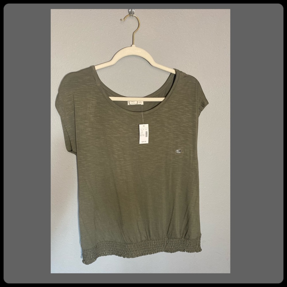 Cinched waist top